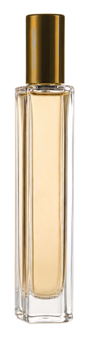 Original maioré Taschensprayer mit goldfarbenem Deckel